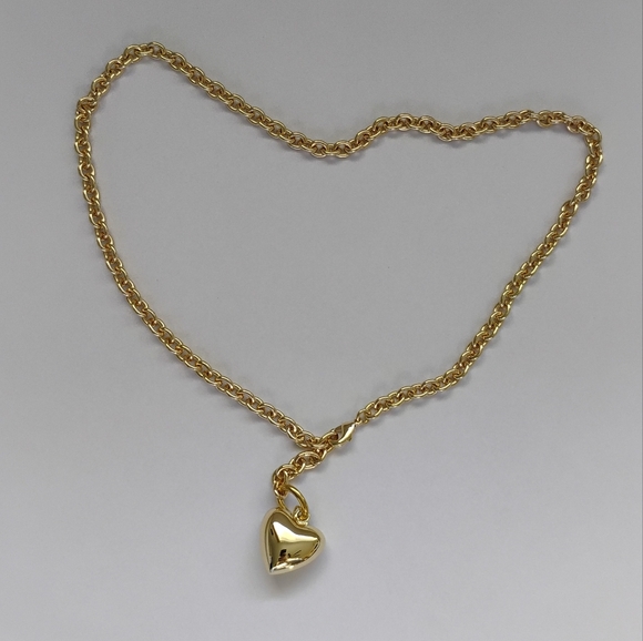 Roxanne Assulin The Mini Puffy Heart Charm Necklace - Picture 3 of 3